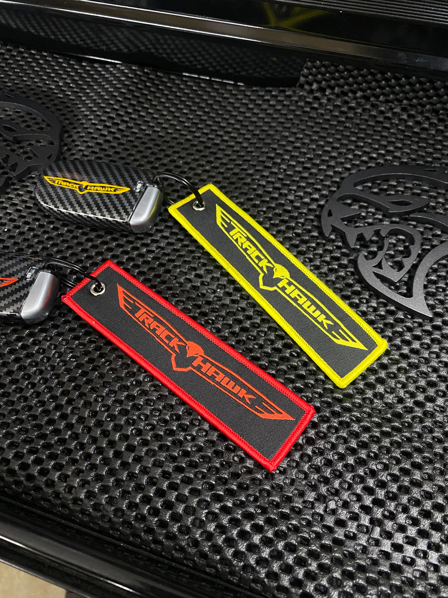 Red TrackHawk Key Tag MHFAutoLighting