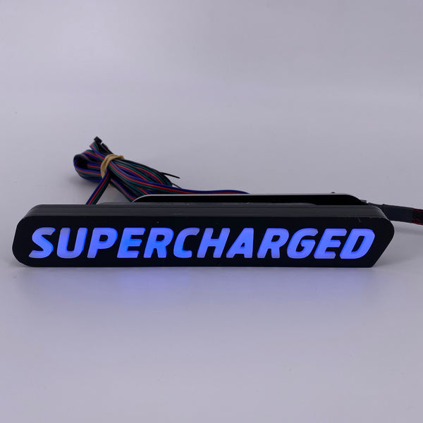 SuperCharged illuminated Badge