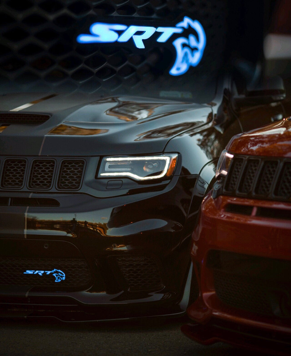 Jeep Track Hawk / Hellcat illuminated Badge MHFAutoLighting