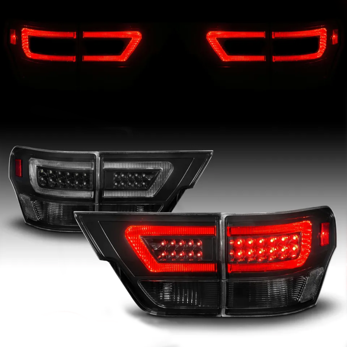 Rear Tail Light Set - 2011-2013 Jeep Grand Cherokee Rear Tail Light Set - 2011-2013 Jeep Grand Cherokee
