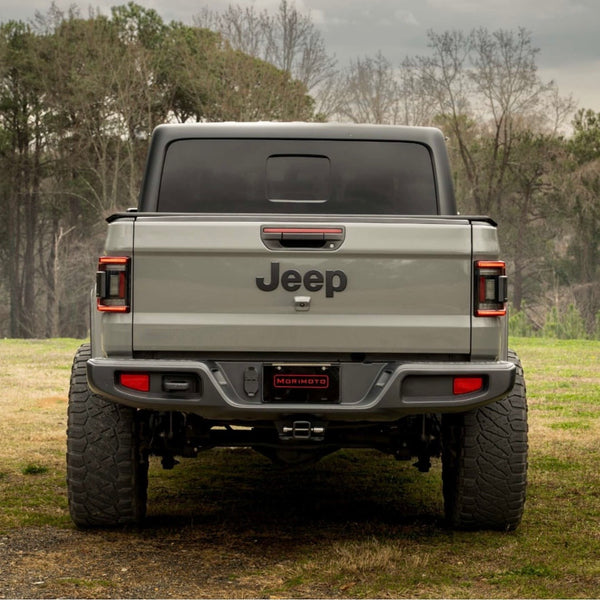 JEEP GLADIATOR JT (2020+) XB LED LOW PROFILE TAIL LIGHTS (SMOKED) or (RED)