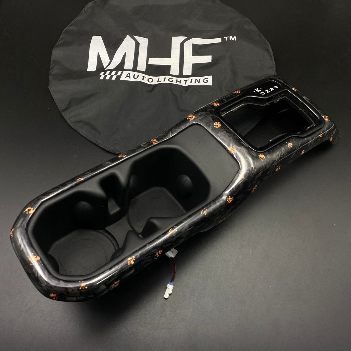 20172024 JT / JL Carbon Fiber Floor Console Jeep Wrangler JL Gladiato