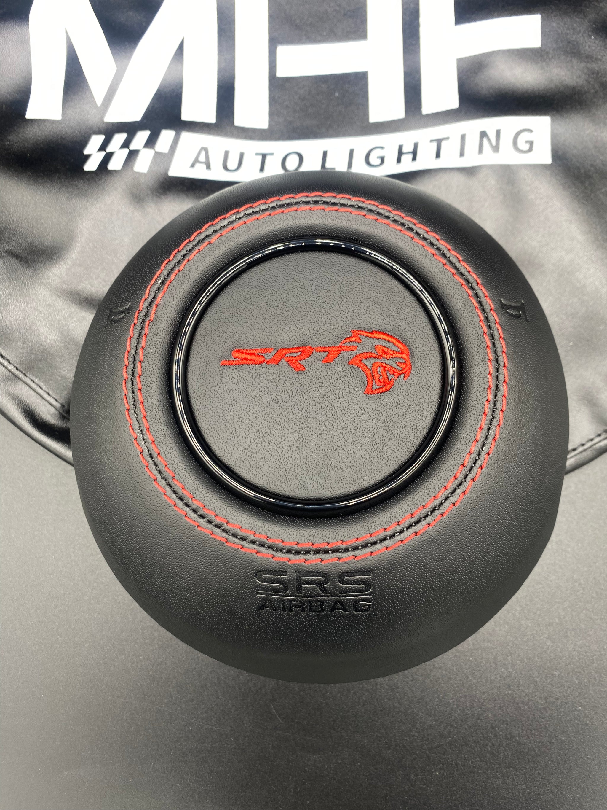 2018+ Jeep Wrangler JL Red Airbag Cover SRT Hellcat – MHFAutoLighting