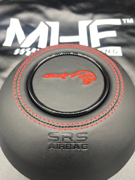 2018+ Jeep Wrangler JL Red Airbag Cover SRT Hellcat