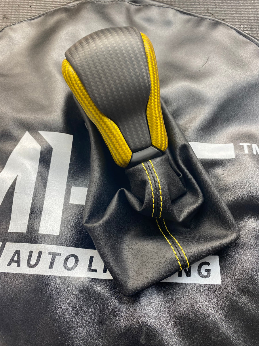 2020-2023 Dodge Ram TRX Shifter Matte Yellow CF Havoc Edition ...