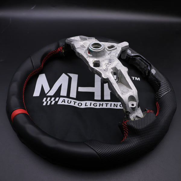 Dodge Viper Gloss Carbon Red Accent Stitching