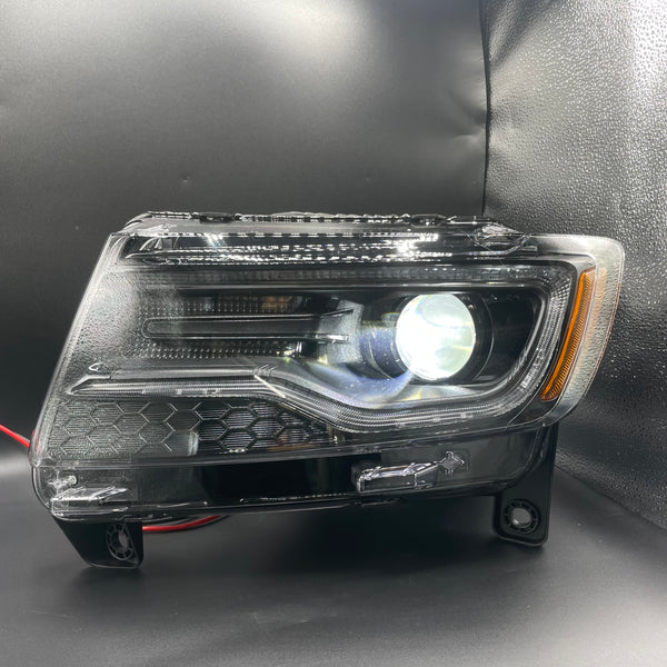 2011-2013 Jeep Grand Cherokee HID LED SRT Overland VLAND Headlamps