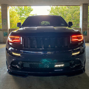 2011-2021 Prebuilt RGBW Jeep Grand Cherokee LED Headlamps