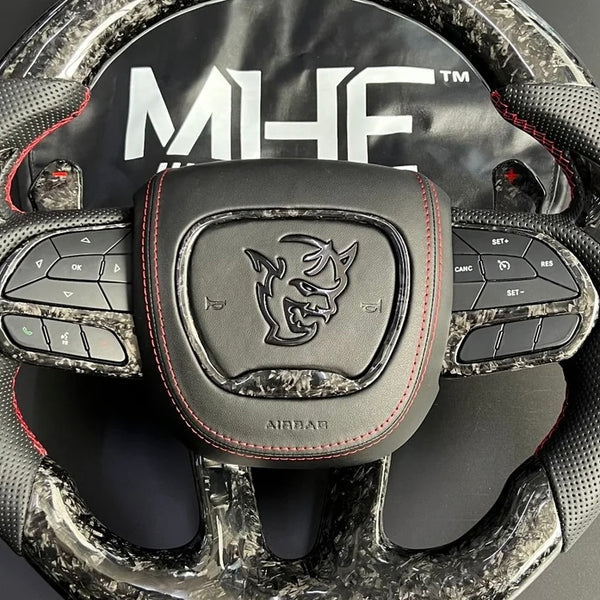 Dodge Demon 170 Custom Airbag Embroidery