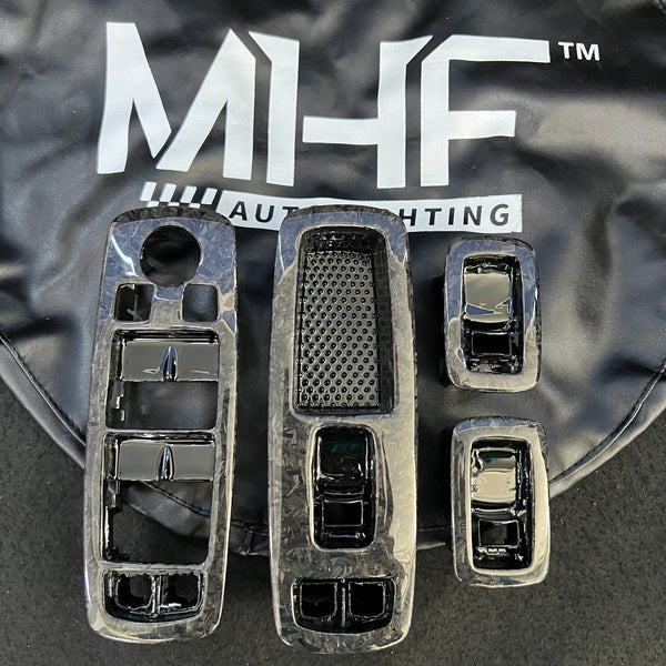 2011-2021 Jeep Grand Cherokee Dodge Durango Carbon Door Switches