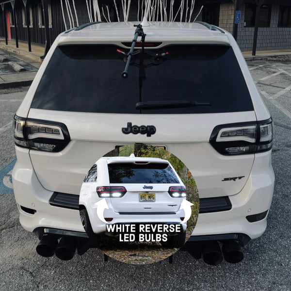 Clear LED Tail Lamps 2014-2021 Jeep WK2 Grand Cherokee