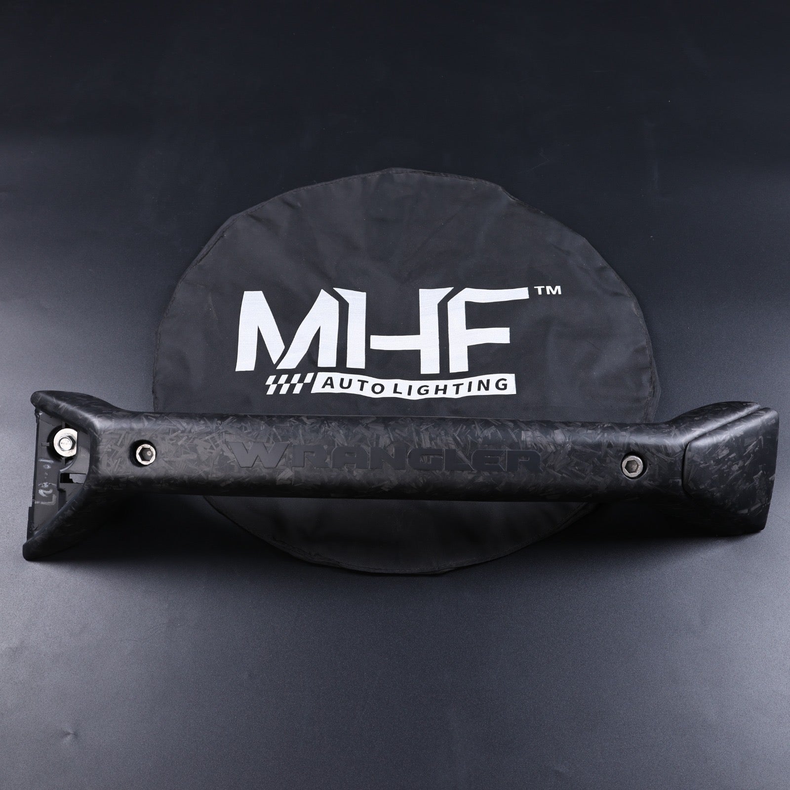 2018–2023 Jeep Wrangler Gladiator JL JLU JT Forged Matte Carbon Grab Bar