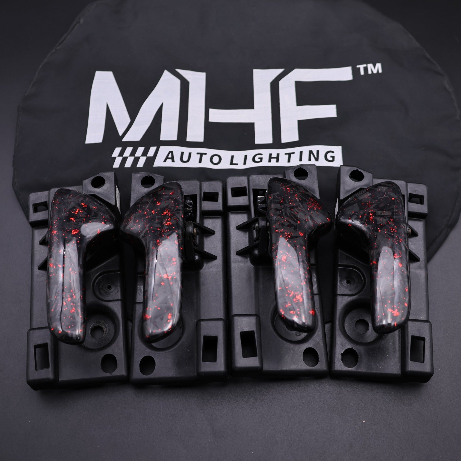 メンテナンス ODK Forged Carbon 2011-2021 Jeep Grand Cherokee Dodge Durango Carbon Door Handles