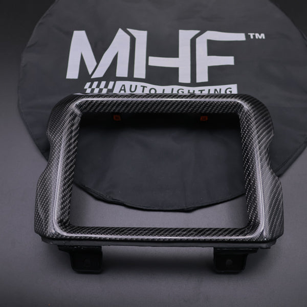 2018+ JT / JL Carbon Fiber 8.4 Radio Bezel Jeep Wrangler JL Gladiator