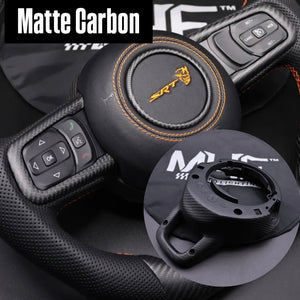 2018-2025 Jeep Wrangler JL JT Steering Wheel Bezel