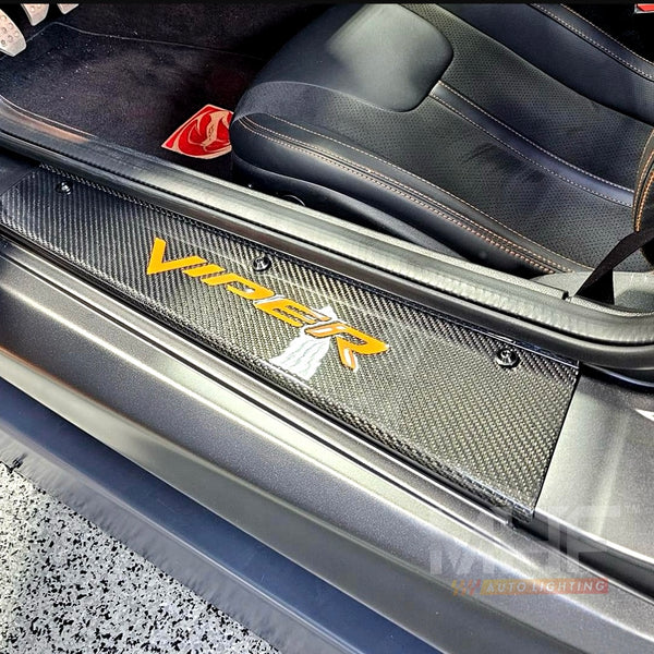 2003-2017 Gen III-V Viper Carbon Door Sill Covers
