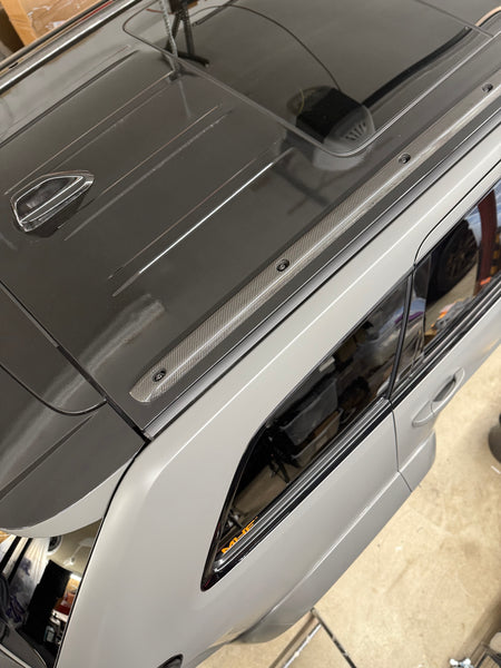 2011-2021 Jeep Grand Cherokee Carbon Roof Moldings