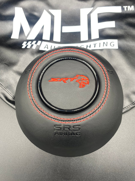 2018+ Jeep Wrangler JL Red Airbag Cover SRT Hellcat