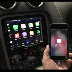 2013-2017 Dodge SRT Viper 8.4 4C NAV UAQ Retrofit Kit With Apple CarPlay & Android Auto