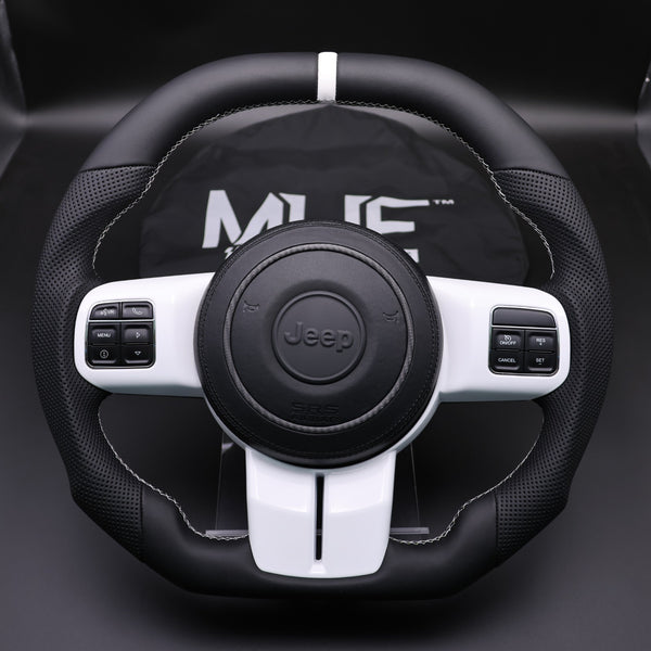 2011-2017 JK Wrangler Leather Accent Steering Wheel