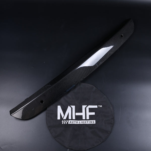 2017-2021 JEEP GRAND CHEROKEE FRONT BUMPER CARBON FASCIA APPLIQUE