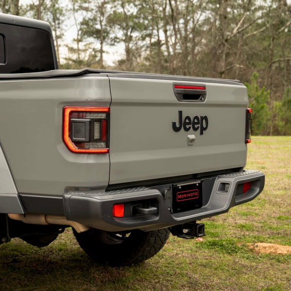 JEEP GLADIATOR JT (2020+) XB LED LOW PROFILE TAIL LIGHTS (SMOKED) or (RED)