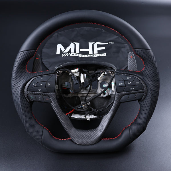 2014-2021 Jeep Grand Cherokee Matte Carbon Steering Wheel WK2
