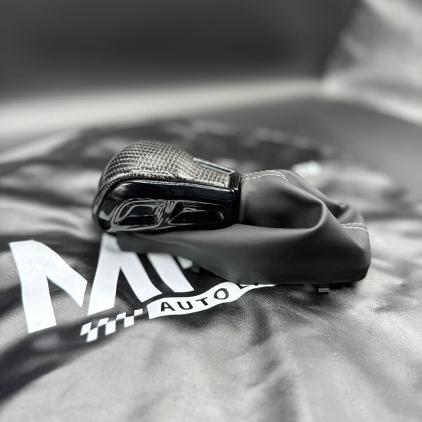 2016-2021 Jeep SRT / TrackHawk Custom Carbon Shifter Painted Black Sides