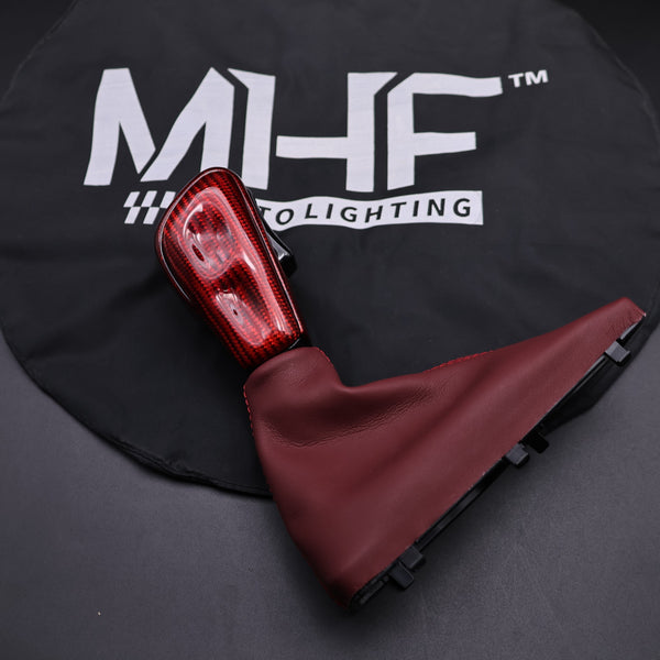 2016 -2021 Jeep SRT / TrackHawk Custom Carbon Shifter Red Carbon Red Accent