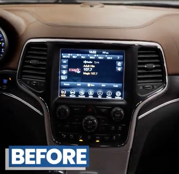 2014-2022 Jeep Grand Cherokee 10.1″ UBN Touchscreen Uconnect 5 GPS Navigation Retrofit Upgrade W/ Wireless Apple CarPlay / Android Auto