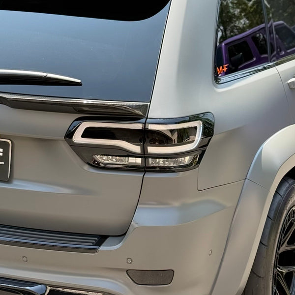 MHF Edition Clear LED Tail Lamps 2014-2021 Jeep WK2 Grand Cherokee