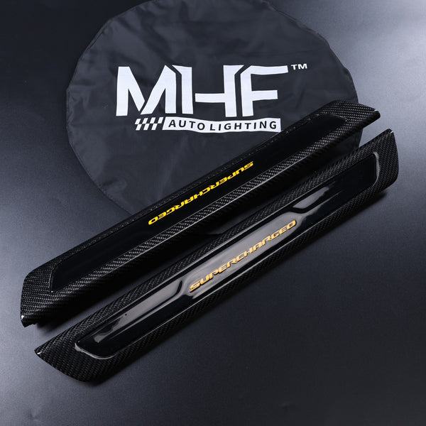 2018-2022 Jeep Trackhawk / Durango Hellcat “Supercharged” Carbon Door Sills