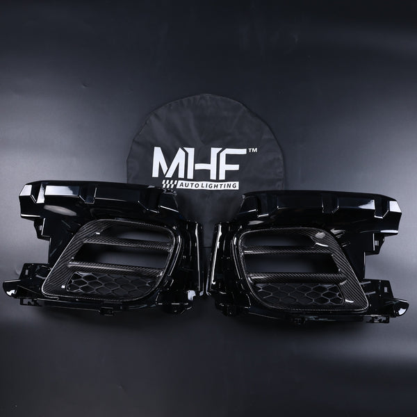 2017-2021 Jeep SRT Front Lower Bezels Carbon