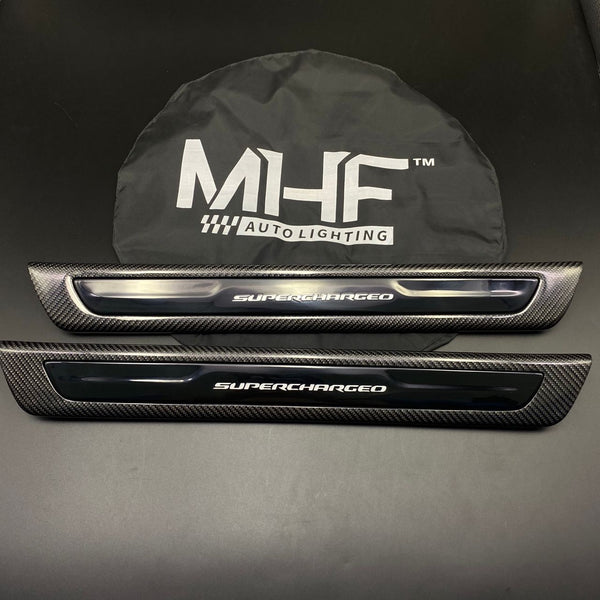 2018-2022 Jeep Trackhawk / Durango Hellcat “Supercharged” Carbon Door Sills