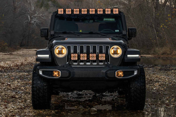 Diode Dynamics Elite LED Headlights 2018-2025 Wrangler Gladiator