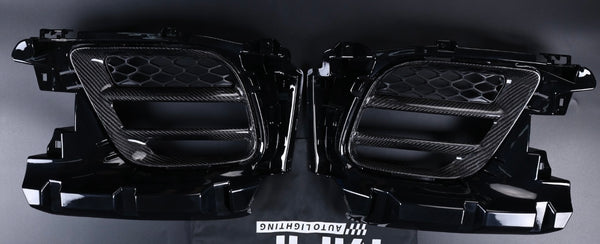 2017-2021 Jeep SRT Front Lower Bezels Carbon
