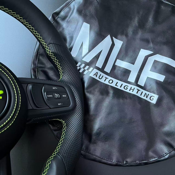 2018+ JT / JL 392 “Mojito Green” Jeep Wrangler Steering Wheel