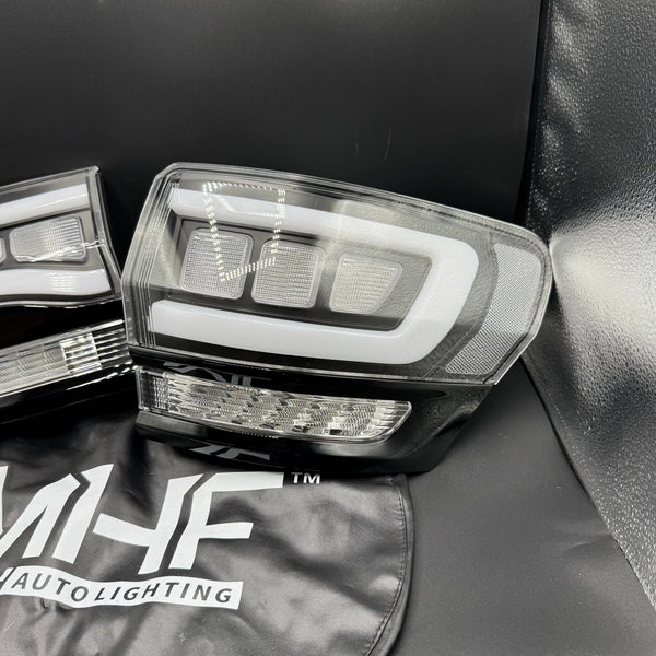 MHF Edition Clear LED Tail Lamps 2014-2021 Jeep WK2 Grand Cherokee