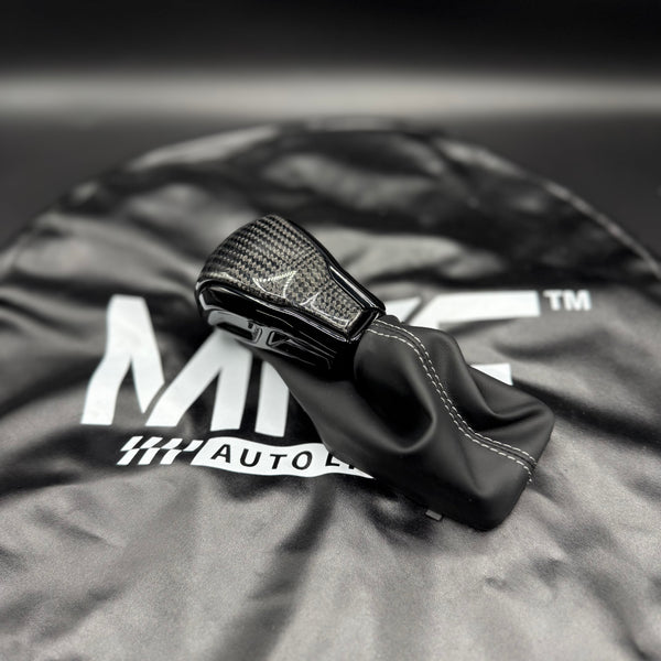 2016-2021 Jeep SRT / TrackHawk Custom Carbon Shifter Painted Black Sides