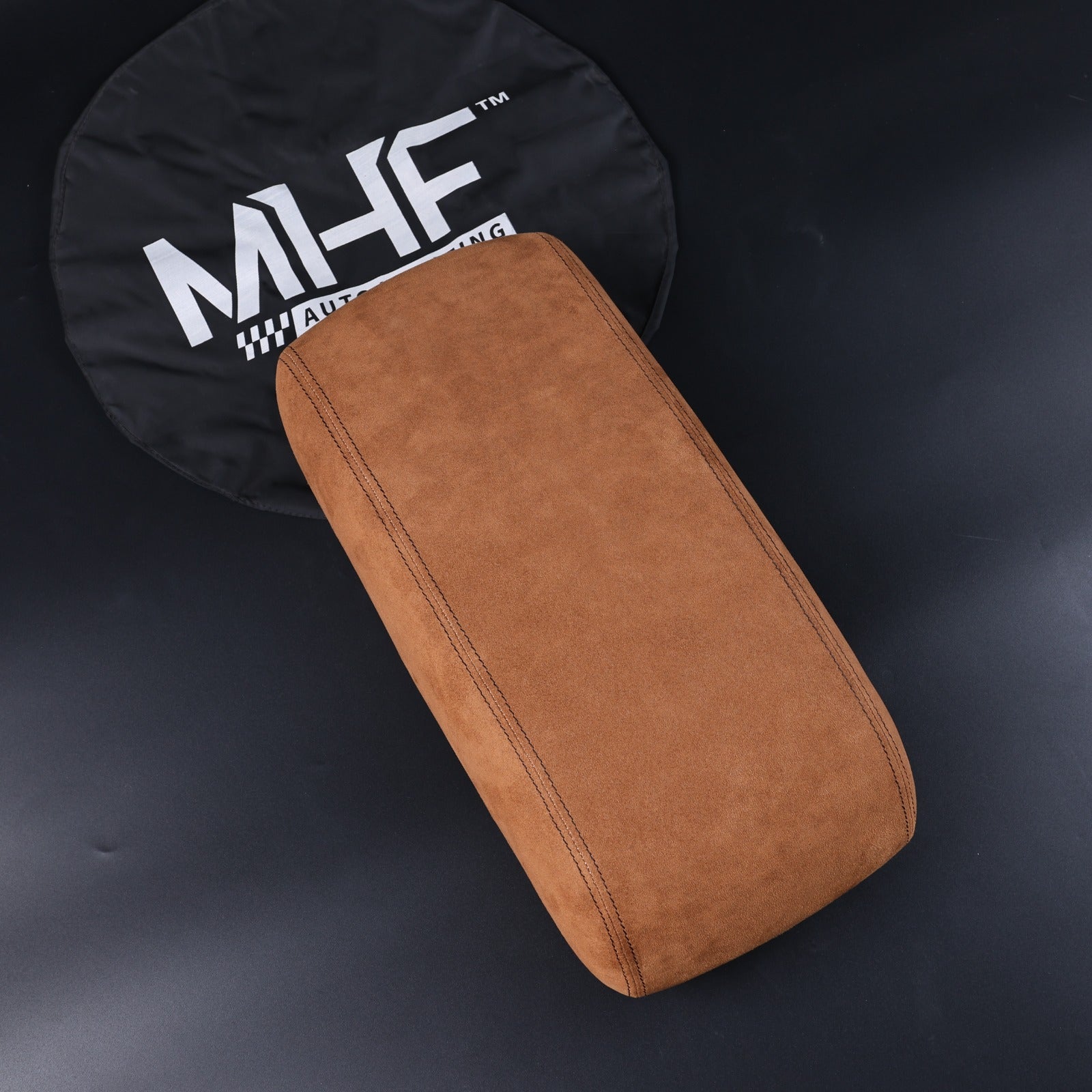2014 -2021 Jeep SRT / TrackHawk Custom Armrest Sepia Alcantara ...