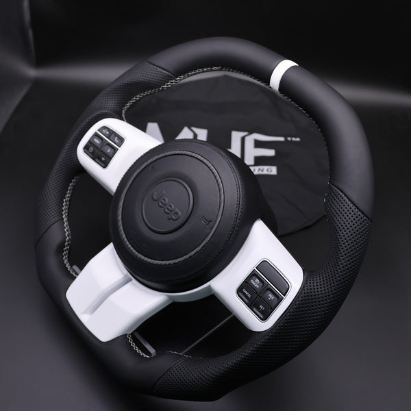 2011-2017 JK Wrangler Leather Accent Steering Wheel