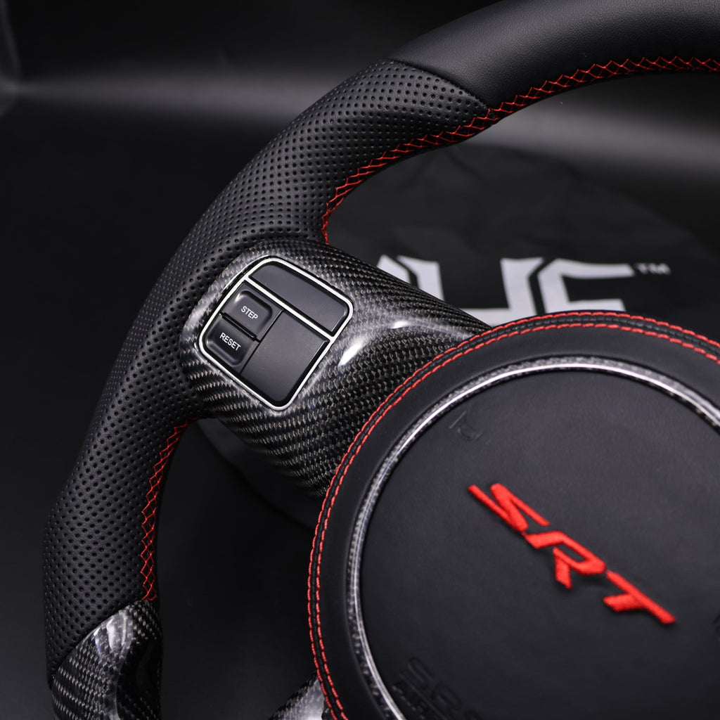 OHC Motors Carbon Fiber Steering Wheel for Hyundai Sante Fe OHC Motors Carbon Fiber Steering Wheel for Hyundai Sante Fe