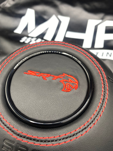 2018+ Jeep Wrangler JL Red Airbag Cover SRT Hellcat