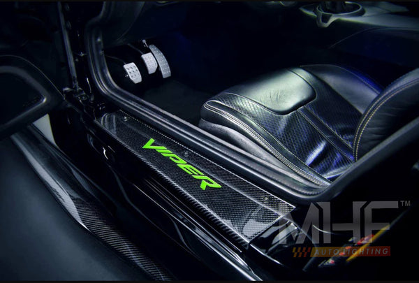 2003-2017 Gen III-V Viper Carbon Door Sill Covers