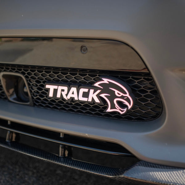 Track Hawk RGB illuminated Track Badge
