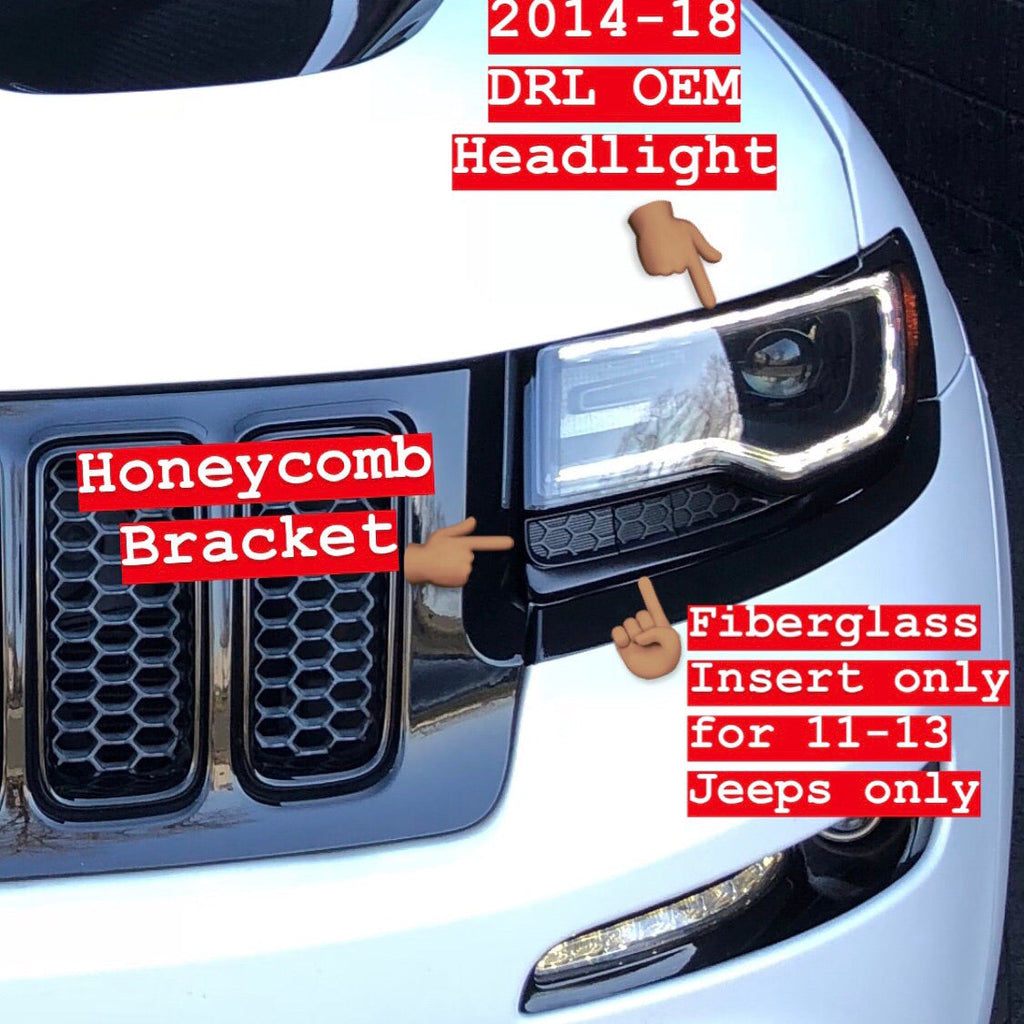 2011-2013 Jeep Grand Cherokee Fiberglass insert – MHFAutoLighting