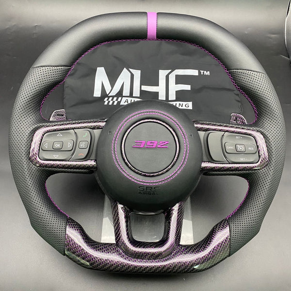 2018-2023 “Purple Reflective Carbon” Jeep 392 Wrangler Steering Wheel