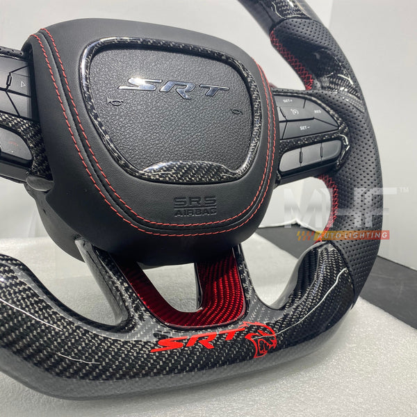 2014- 2021 Carbon Hellcat SRT Steering Wheel