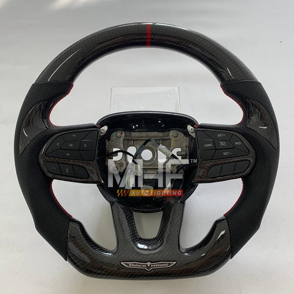 2018-2021 Carbon Red “Track Series” TrackHawk Steering Wheel