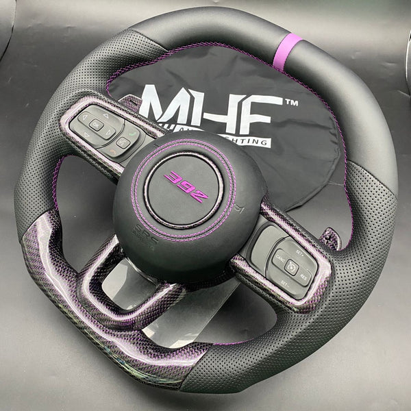 2018+ Purple Reflective Carbon” Jeep 392 Wrangler Steering Wheel